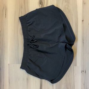 Pristine Prana Drawstring Shorts Black Size Large